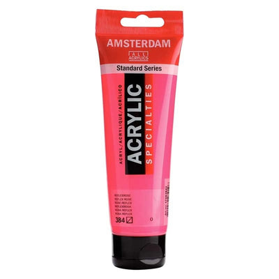 Acrylique Amsterdam 120 ml - Rose Reflex - Librairie Oxford City