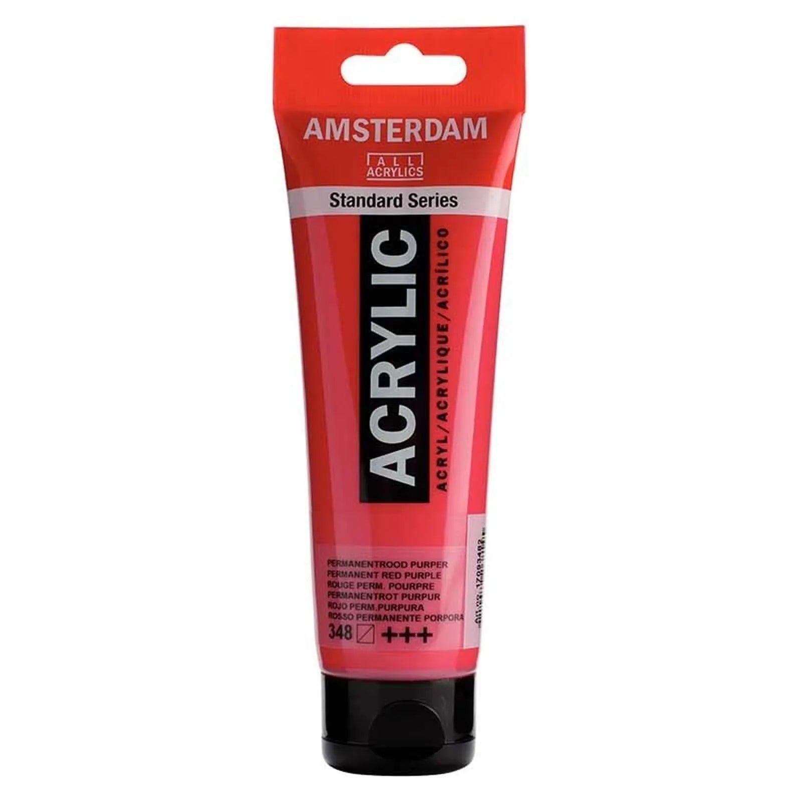 Acrylique Amsterdam 120 ml - Rouge Permanent Pourpre - Librairie Oxford City
