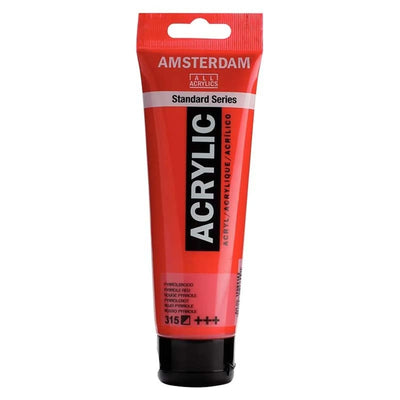 Acrylique Amsterdam 120 ml - Rouge Pyrrole - Librairie Oxford City