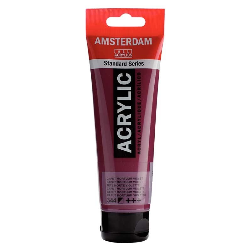 Acrylique Amsterdam 120 ml - Tete Morte Violette - Librairie Oxford City