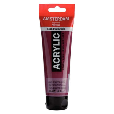 Acrylique Amsterdam 120 ml - Tete Morte Violette - Librairie Oxford City