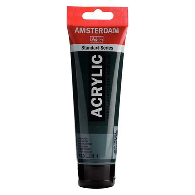 Acrylique Amsterdam 120 ml - Vert De Vessie - Librairie Oxford City