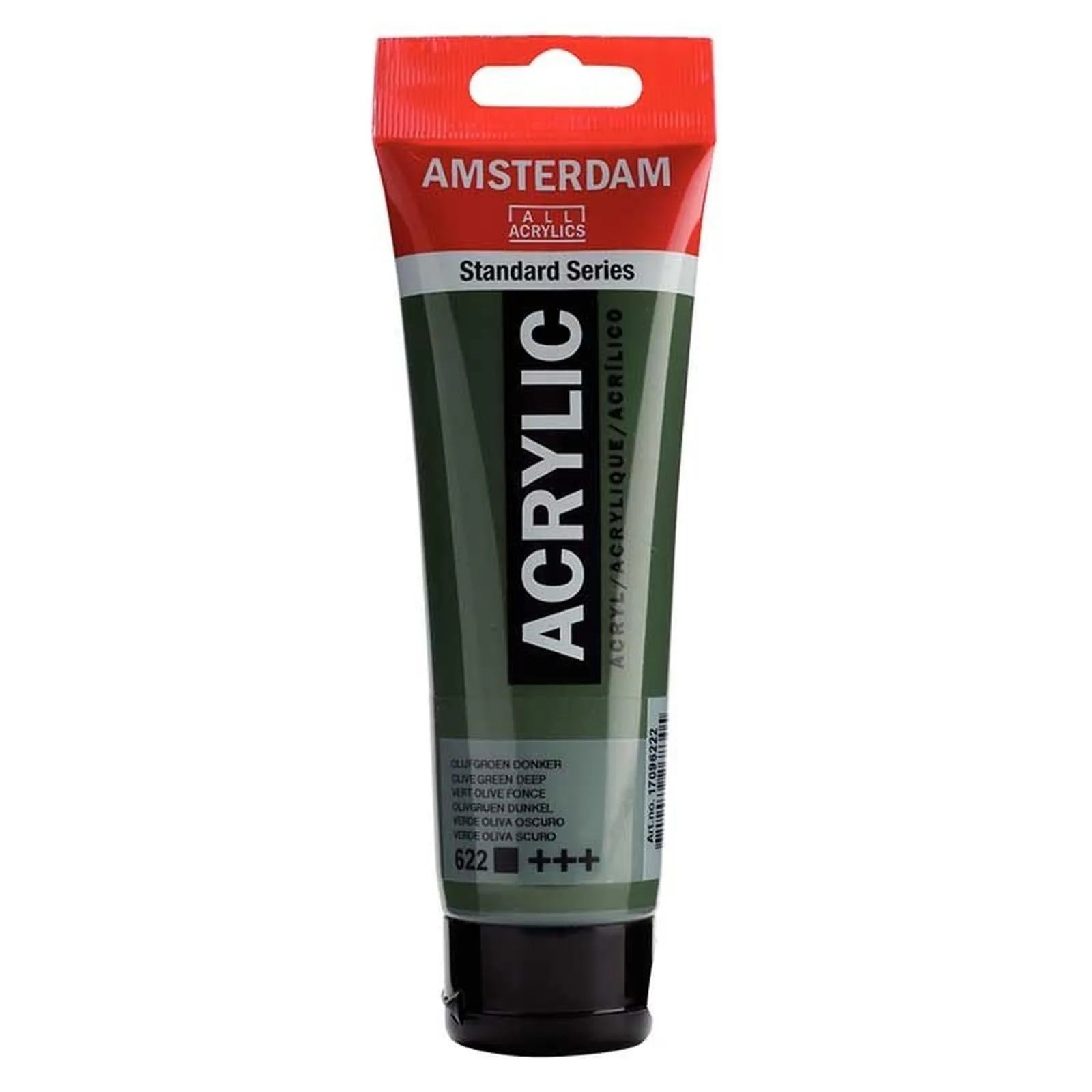 Acrylique Amsterdam 120 ml - Vert Olive Foncé - Librairie Oxford City
