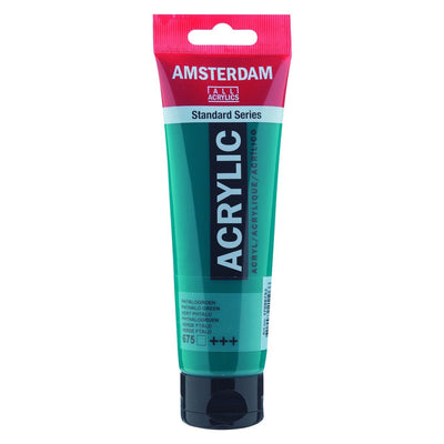 Acrylique Amsterdam 120 ml - Vert Phtalo - Librairie Oxford City