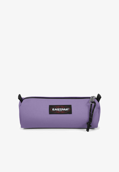 Trousse Eastpak A0Z coloris violet et noir, fermeture zippée