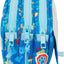 Trousse Safta Paw Patrol 3 Compartiments — Bleu/Rouge