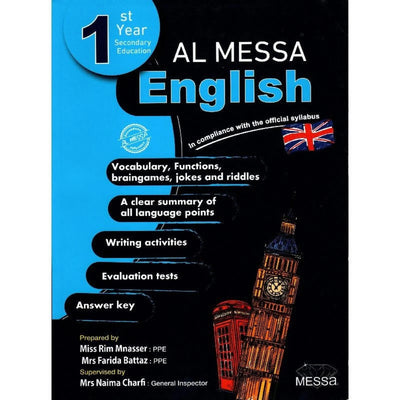 Al Messa - English - 1st year - Librairie Oxford City