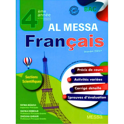 AL MESSA - FRANCAIS - 4EME SECTION SCIENTIFIQUES - Librairie Oxford City