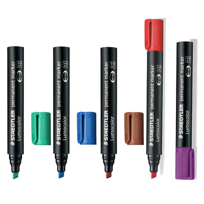 Stylo Staedtler Lumocolor Permanent 350 – Marqueur Permanent Pointe Biseau - Librairie Oxford City