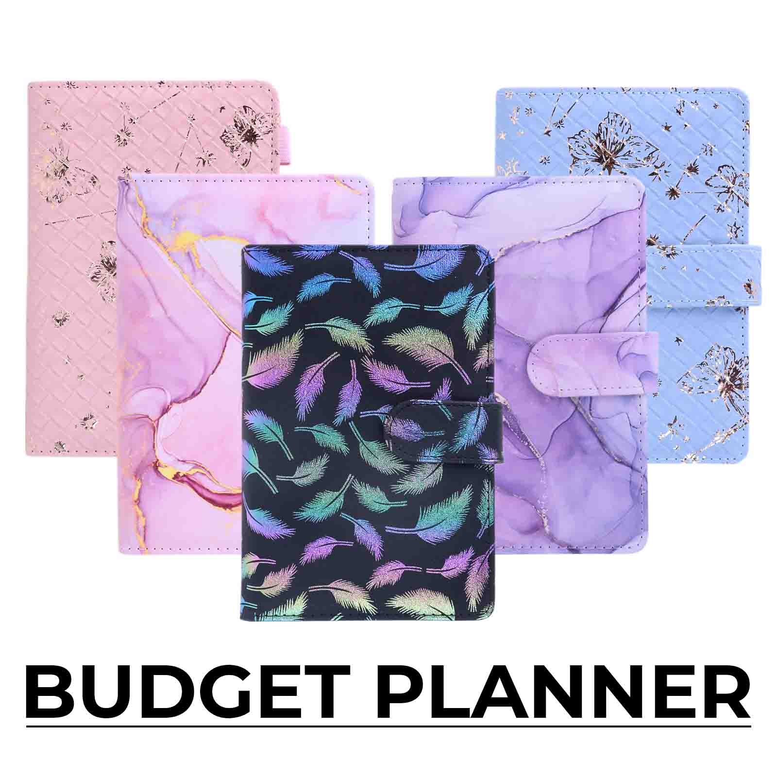 Budget Planner A6 avec 12 enveloppes zippées - Librairie Oxford City
