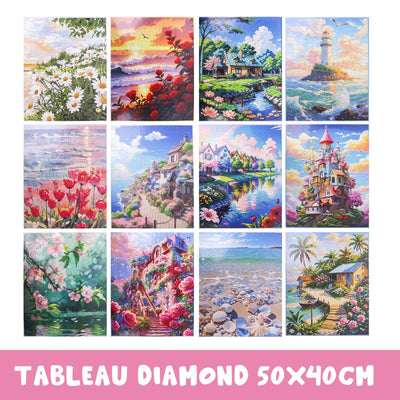 Tableau Diamand 50x40cm