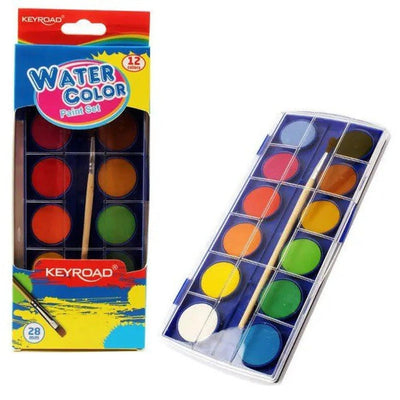 AQUARELLE DE 12 couleurs - Librairie Oxford City