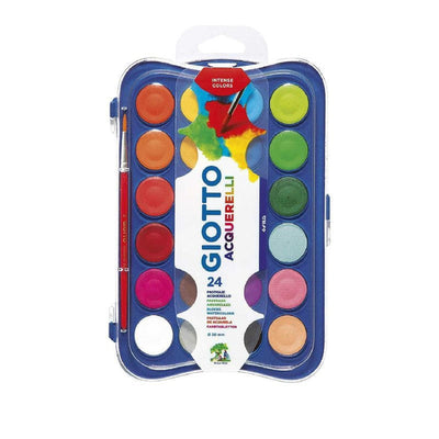AQUARELLE DE 24+PINCEAU GIOTTO - Librairie Oxford City