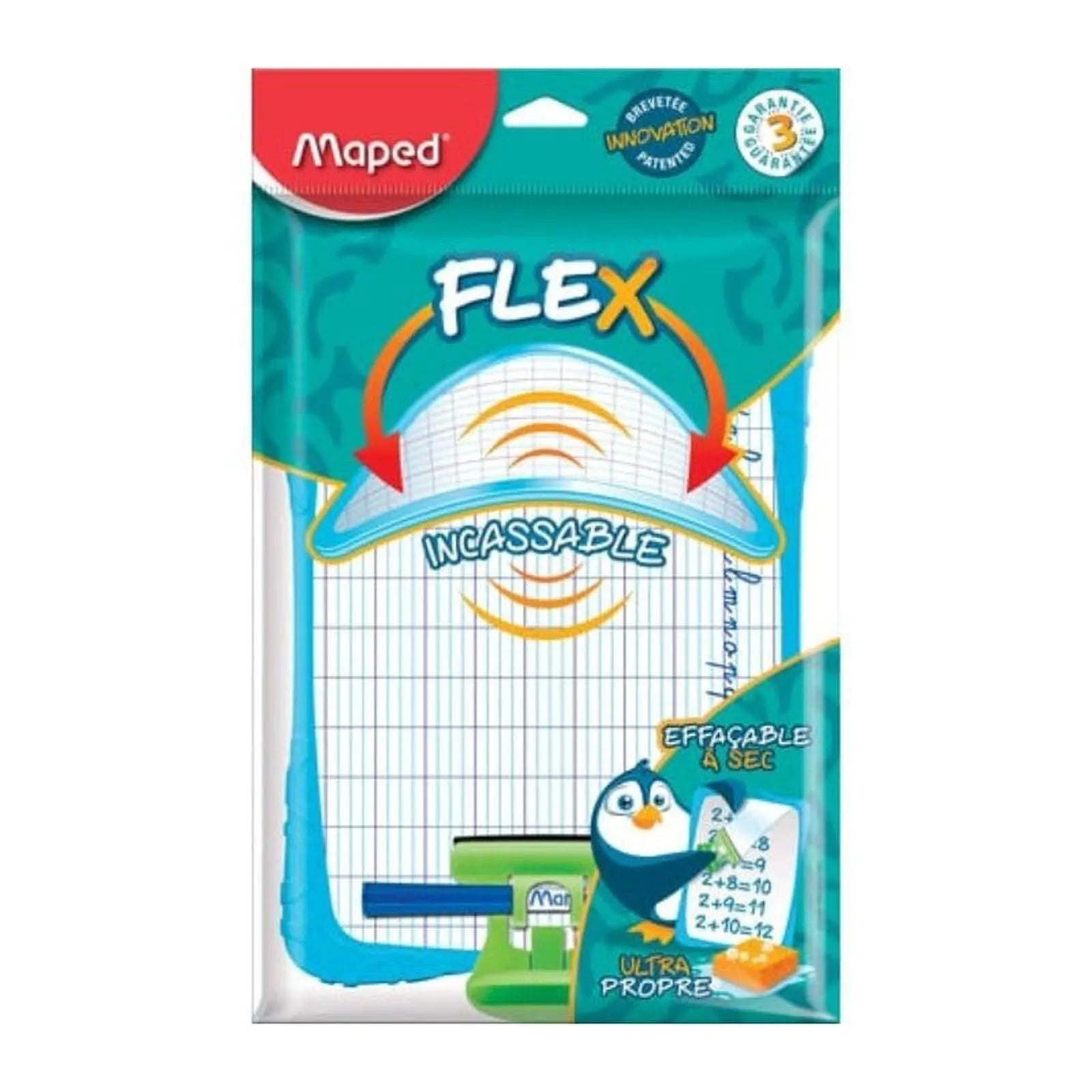 ARDOISE BLANCHE INCASS+ACC MAPED - Librairie Oxford City