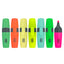 Cool School 💡 Highlighters (10cm) 🌈 – 6 Vibrant Colors 💚💛🧡💙💗 - Librairie Oxford City