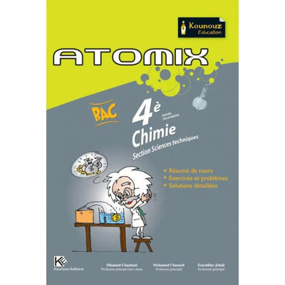 ATOMIX CHIMIE BAC TECHNIQUES - Librairie Oxford City