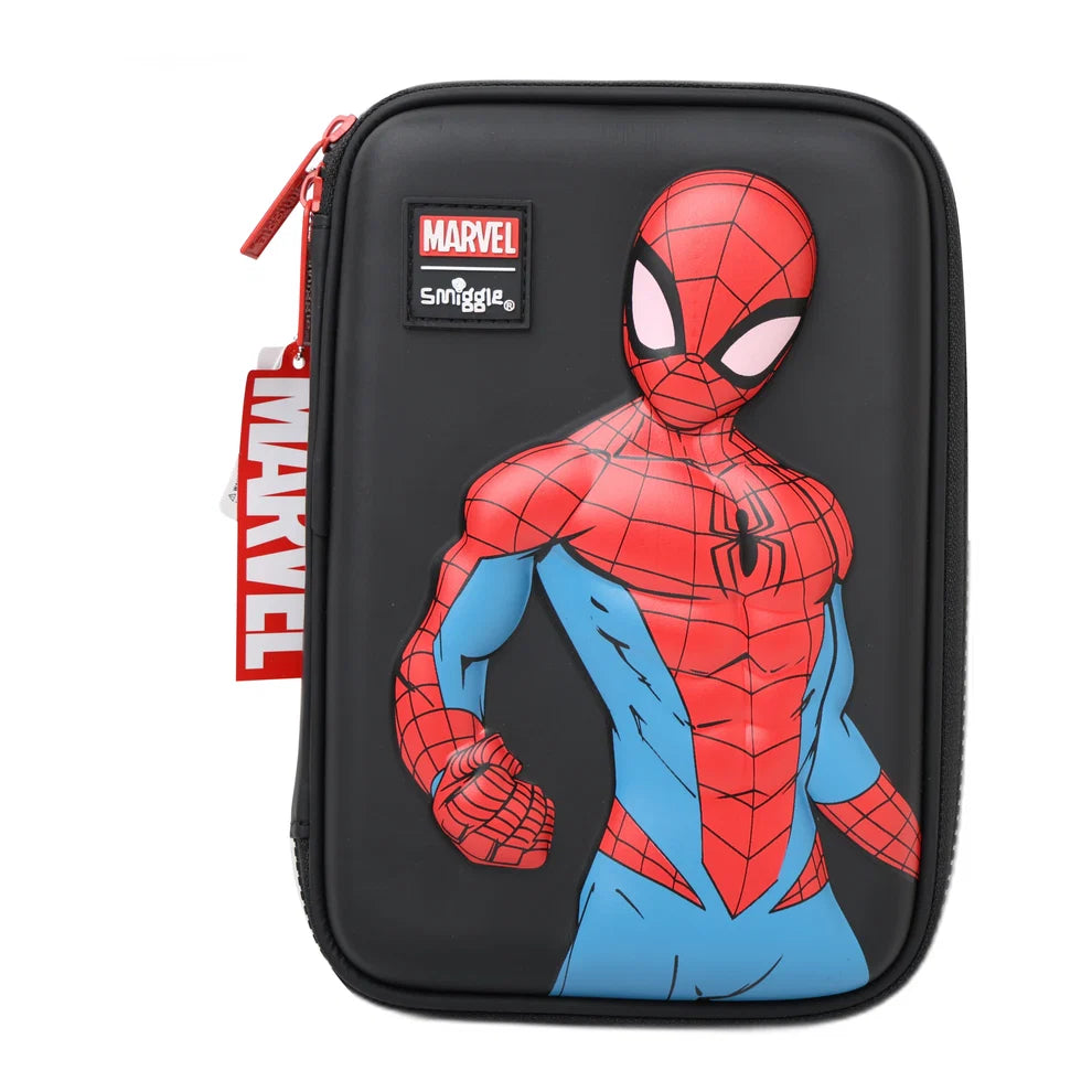 Smiggle Trousse Plate Spider-Man Marvel — Design 3D