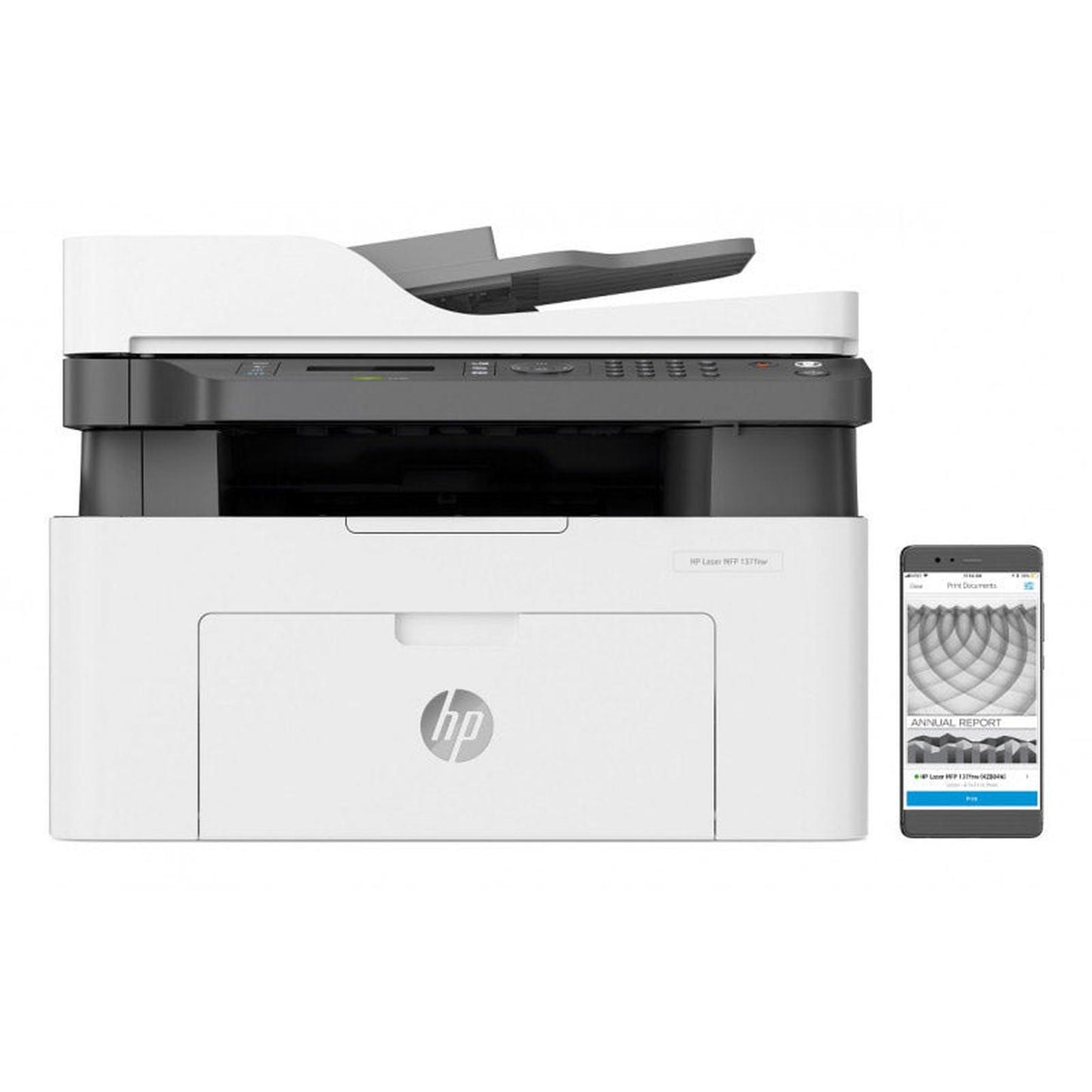 Imprimante HP LaserJet Multifonction 137fnw / Wifi / Réseau - Librairie Oxford City