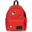 Sac à dos Eastpak Day Paker Mickey Mouse rouge et noir, vue de face
