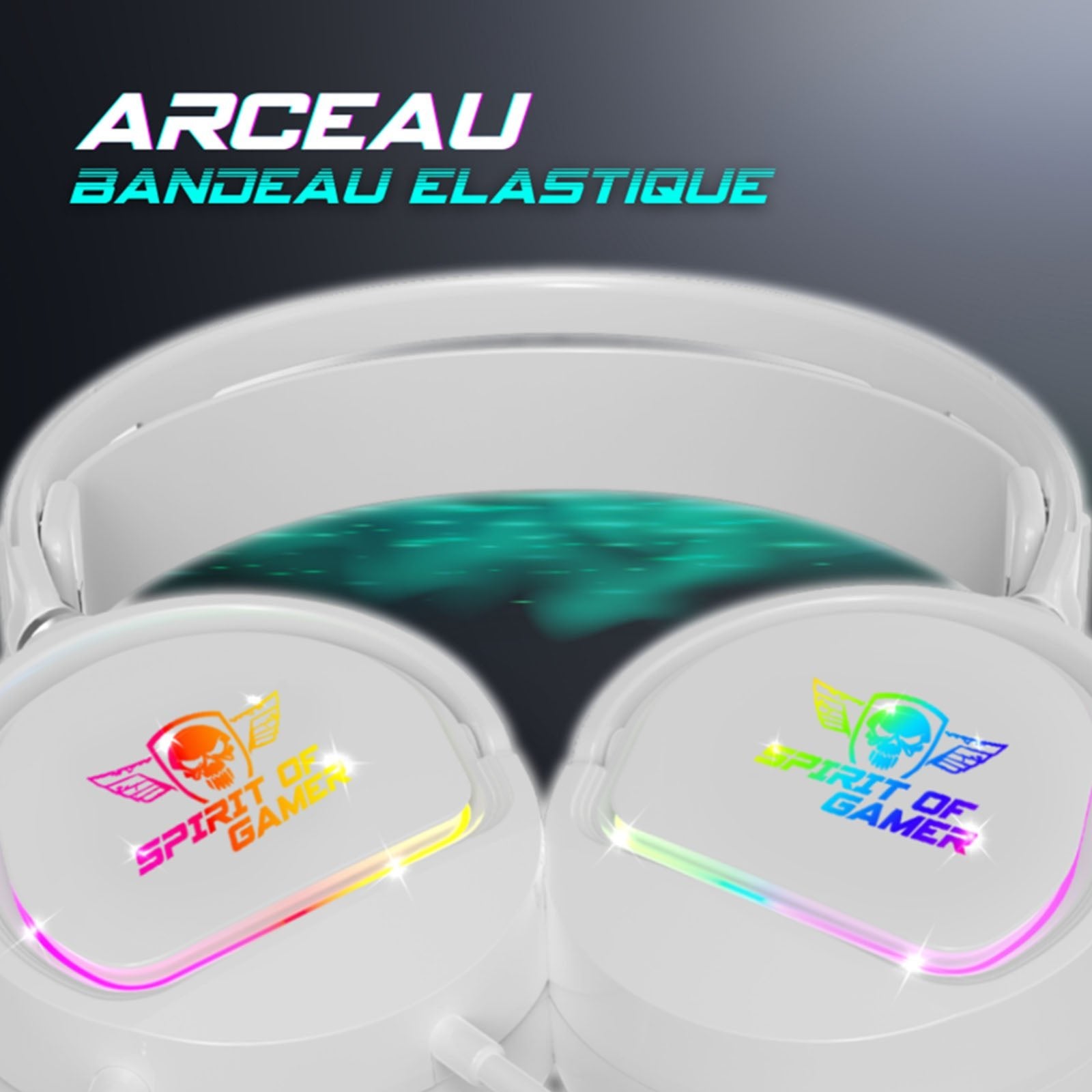 Casque Gaming Pro - H6 RGB - Librairie Oxford City