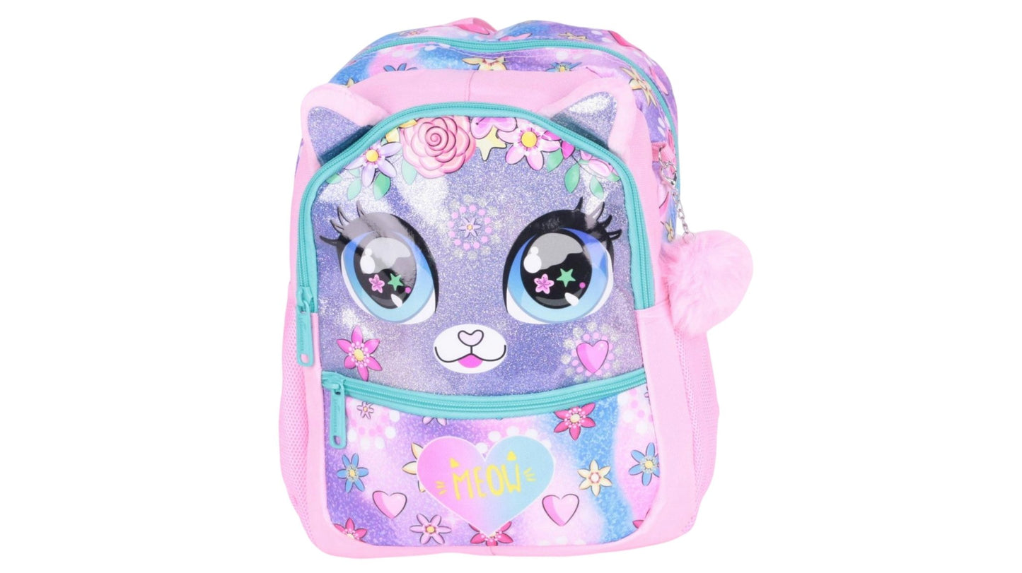 JasmineStar - Cartable Chat Rose/Violet — Primaire Fille - Librairie Oxford City