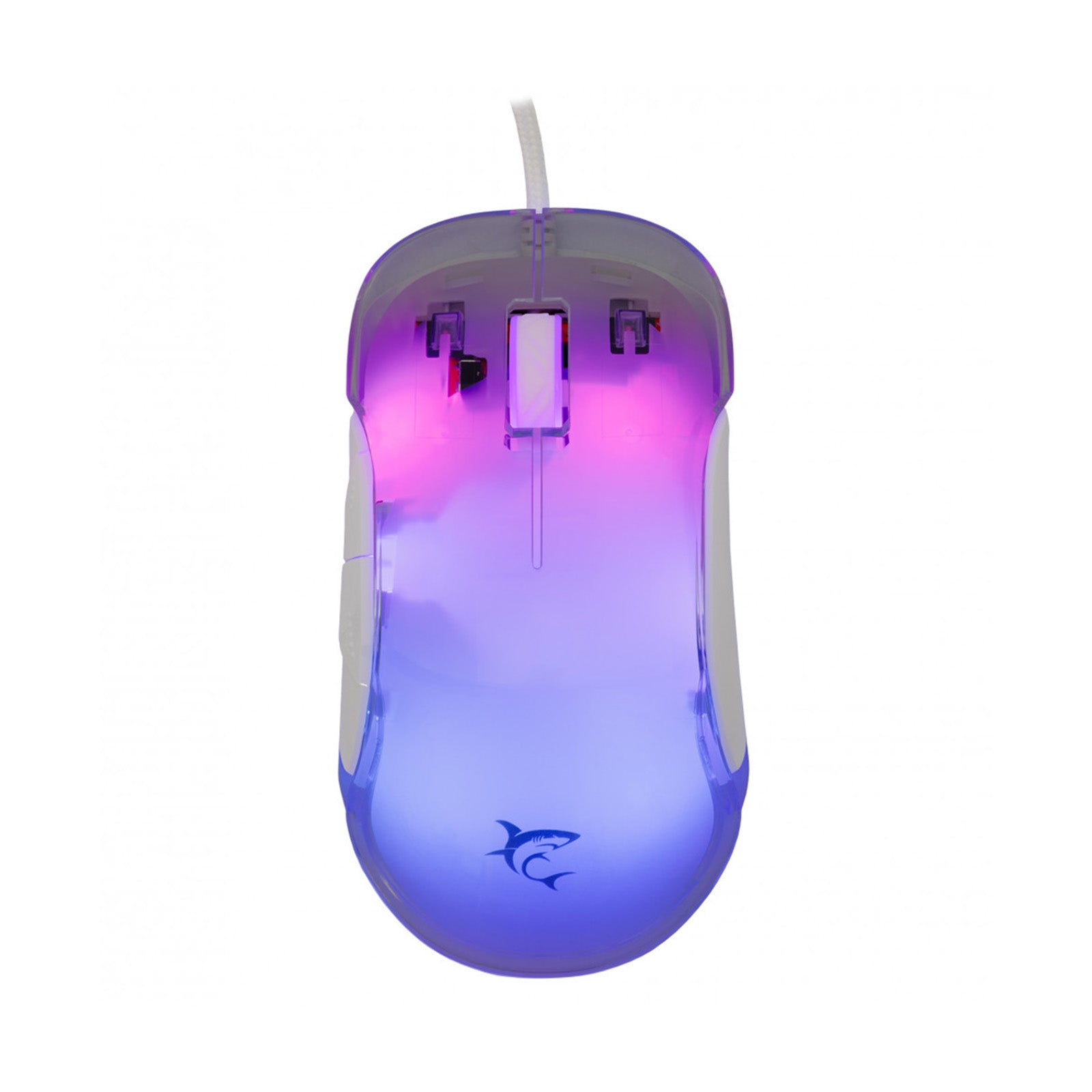 Optical USB Gaming Mouse 12800 Dpi 7 Keys LED Backlight RGB White, MORDRED - Librairie Oxford City