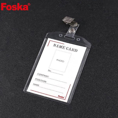 BADGE+CLIPS SD105C FOSKA - Librairie Oxford City