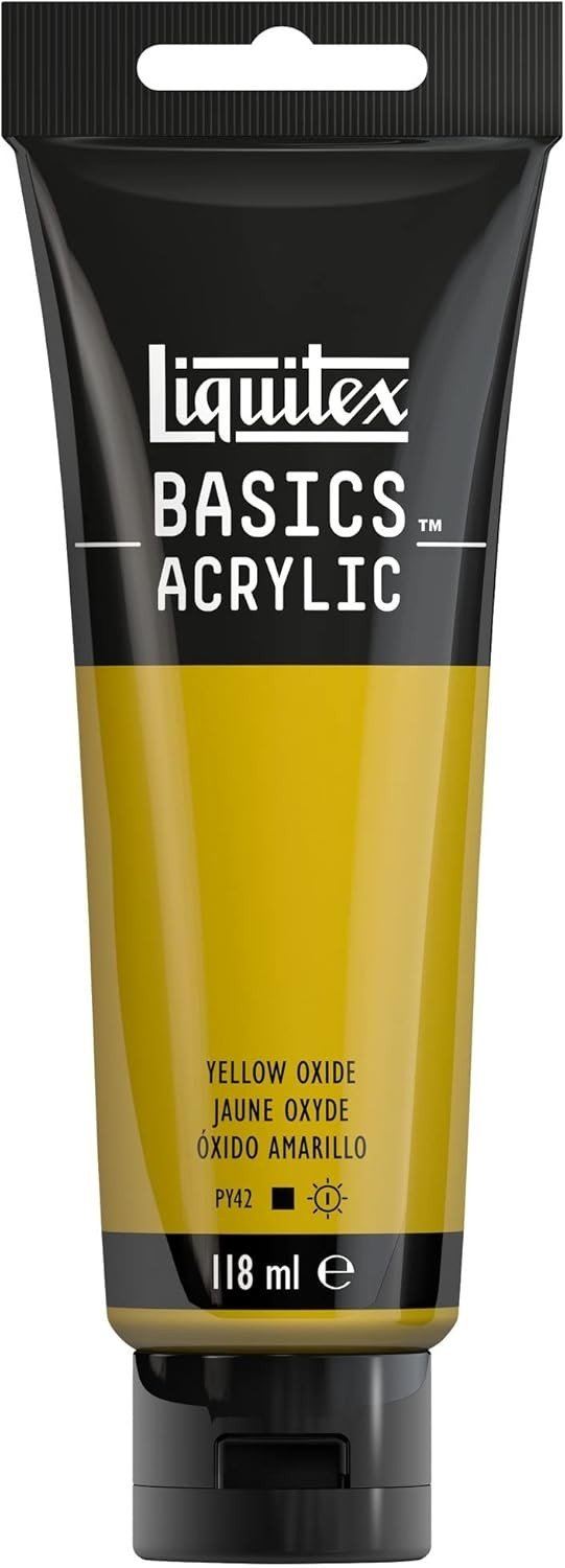 Basics Acrylic 118ml Jaune Oxyde - Librairie Oxford City