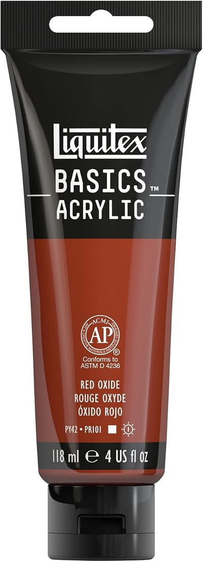 Basics Acrylic 118ml Rouge Oxyde - Librairie Oxford City