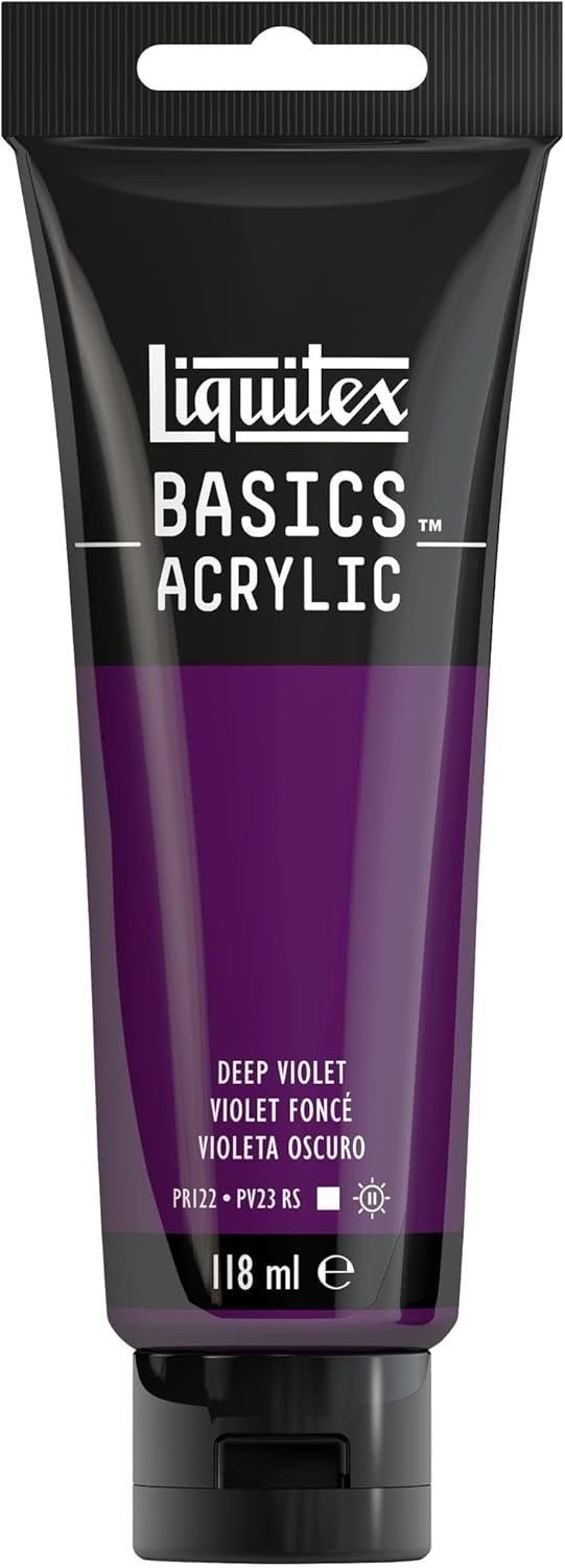 Basics Acrylic 118ml Violet Foncé - Librairie Oxford City