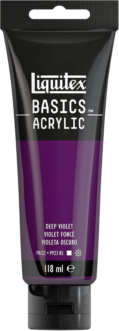 Basics Acrylic 118ml Violet Foncé - Librairie Oxford City