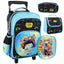 💥🏷️ Pack 3 pièces : Sac à dos double face + Porte goûter + Trousse - Librairie Oxford City