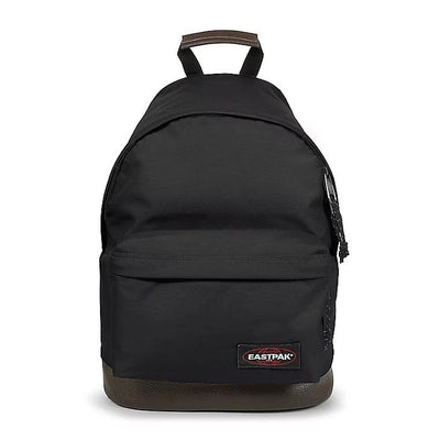 Sac à dos Eastpak Wyoming noir et marron avec poche avant zippée