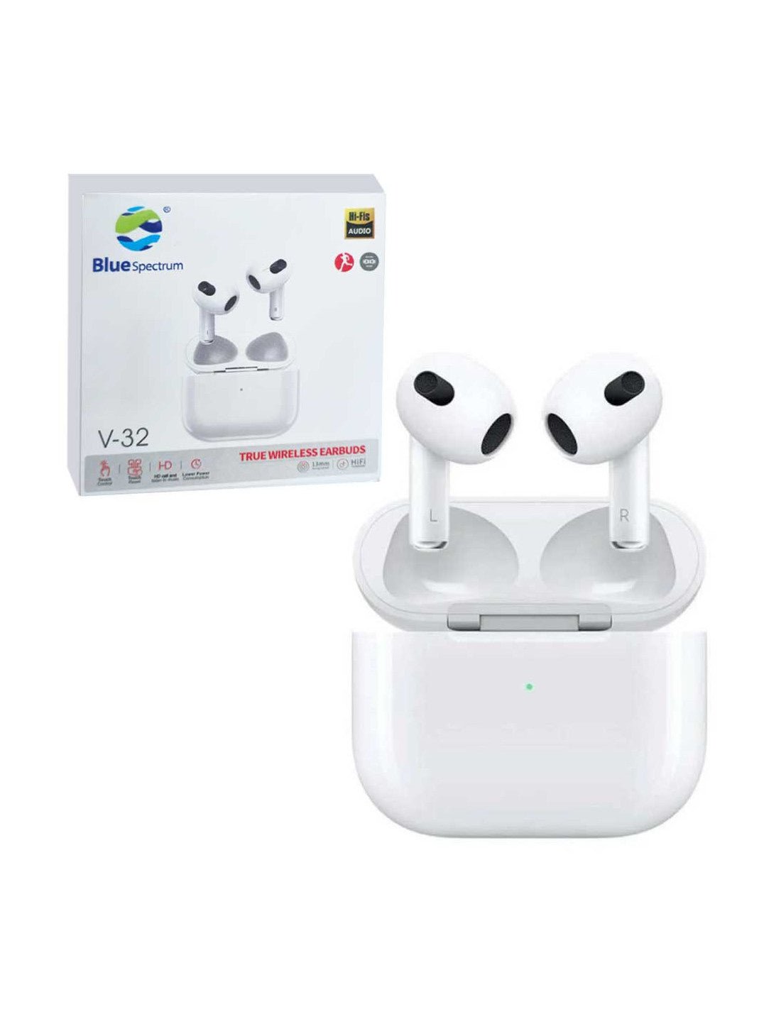 Kit BT V30/V31/V32 Écouteurs Sans Fil Blanc - Librairie Oxford City