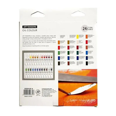 Huile Art Rangers 24 Tubes 12ml - Librairie Oxford City