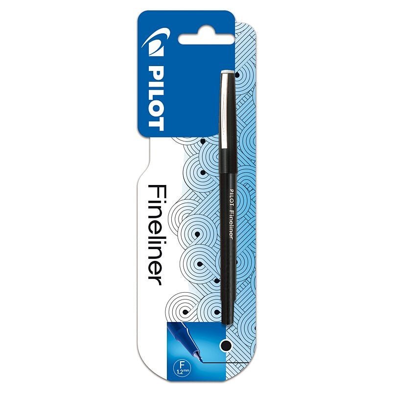 BLISTER 1 STYLO FINELINER NOIR PILOT - Librairie Oxford City