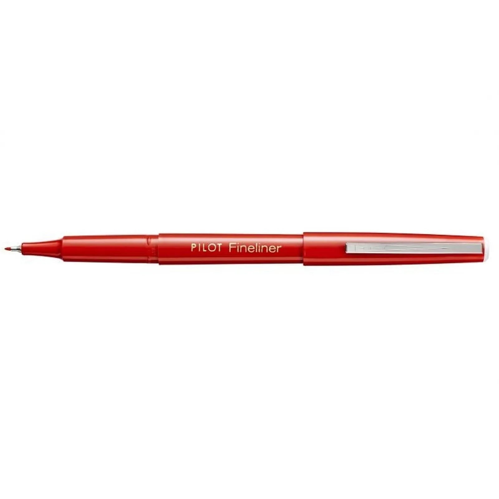 BLISTER 1 STYLO FINELINER ROUGE PILOT - Librairie Oxford City
