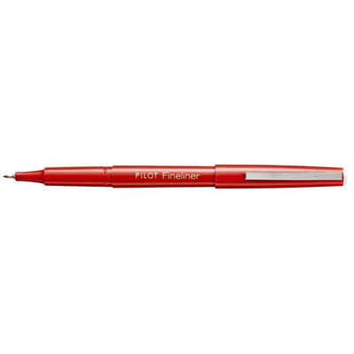 BLISTER 1 STYLO FINELINER ROUGE PILOT - Librairie Oxford City