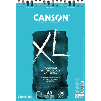 Bloc Dessin Aquarelle A3 300g 30 Feuilles Spiralé CANSON - Librairie Oxford City