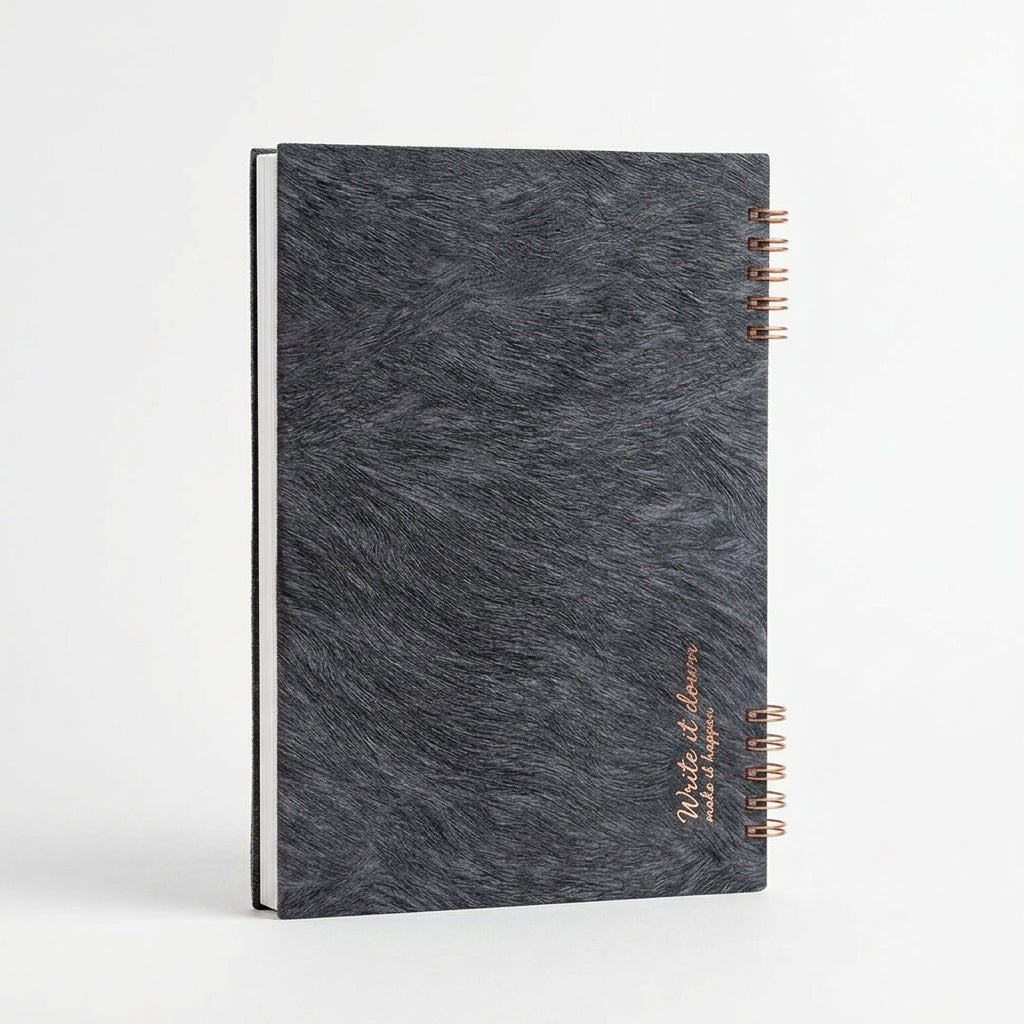 Pack Bureau Élégant Noir & Or Rose — 5 Pièces Premium - Librairie Oxford City