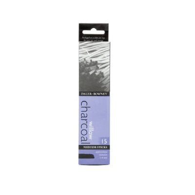 BOITE 15 FUSAIN 5 - 6MM "DALER ROWNEY" - Librairie Oxford City