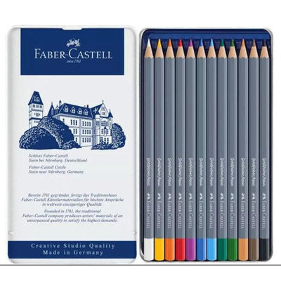 Boîte de 12 Crayons aquarelles - Goldfaber Aqua - Librairie Oxford City
