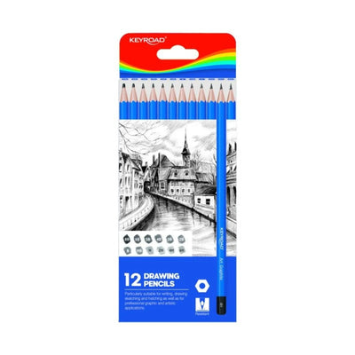 Boite de 12 crayons Graphite - Librairie Oxford City