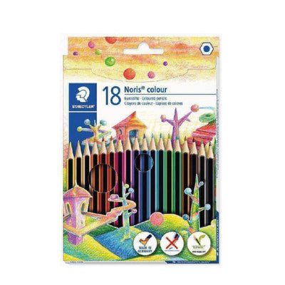 Boîte de 18 Crayons de Couleur - Librairie Oxford City