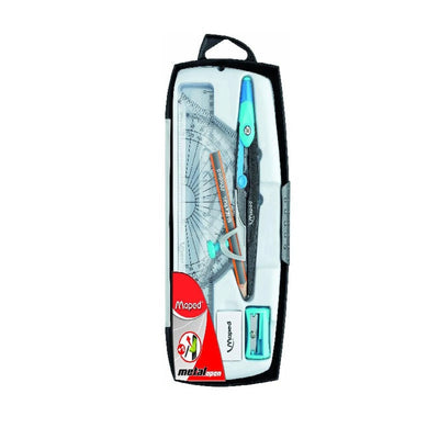 BOITE GEO METAL OPEN 8PCS MAPED - Librairie Oxford City