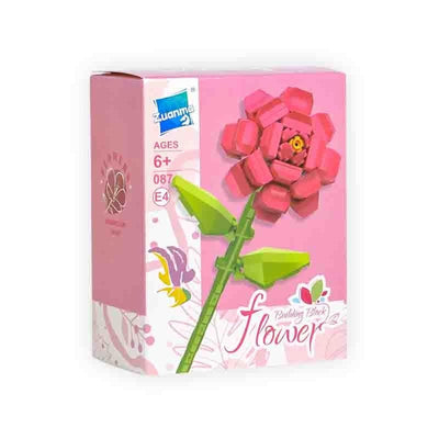 Building Block Flower - Age 6+ - Zuanma - Librairie Oxford City