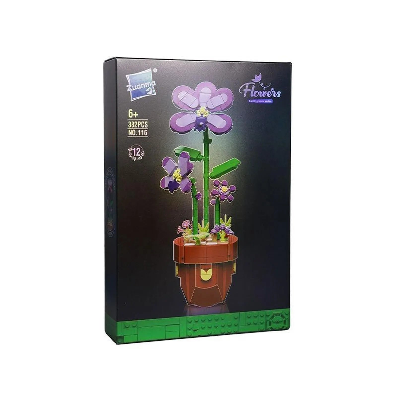 Building Block Flower - Age 6+ - Zuanma - Librairie Oxford City