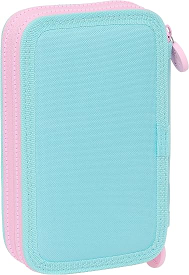 Trousse Plate Munich 28 Pièces — Bleu & Rose