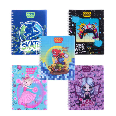 Cool School - Cahier à Spirale 300 Pages 70g - Librairie Oxford City