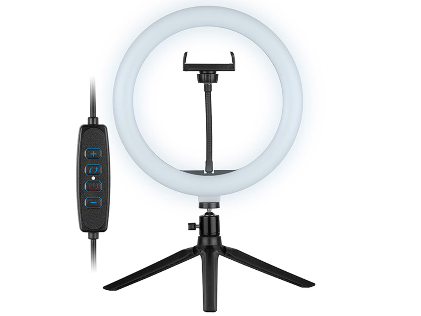 Ring Light QX - 260 avec Mini Trépied et Support Téléphone - Librairie Oxford City